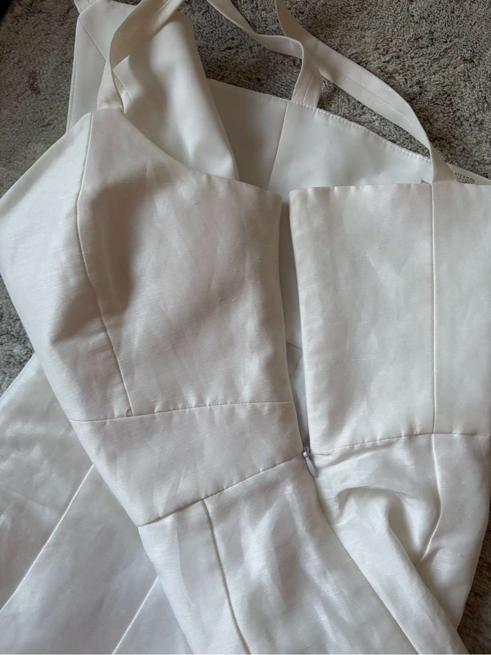Club Monaco Fluted Hem Mini Dress - Picture 10 of 11